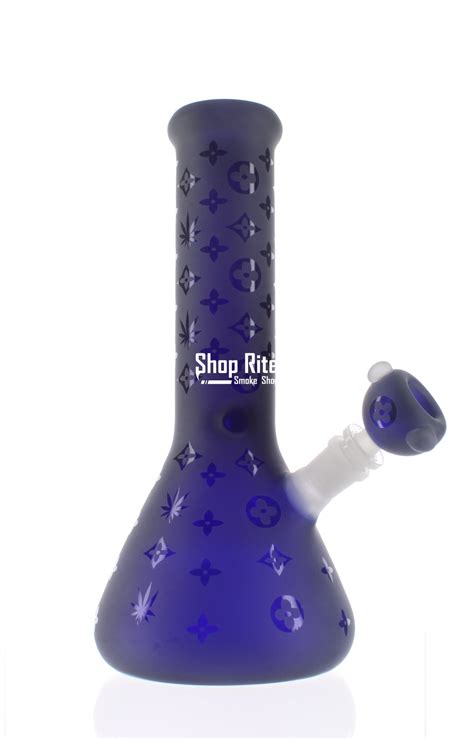 blue louis vuitton bong|Louis Vuitton Themed bong blue .